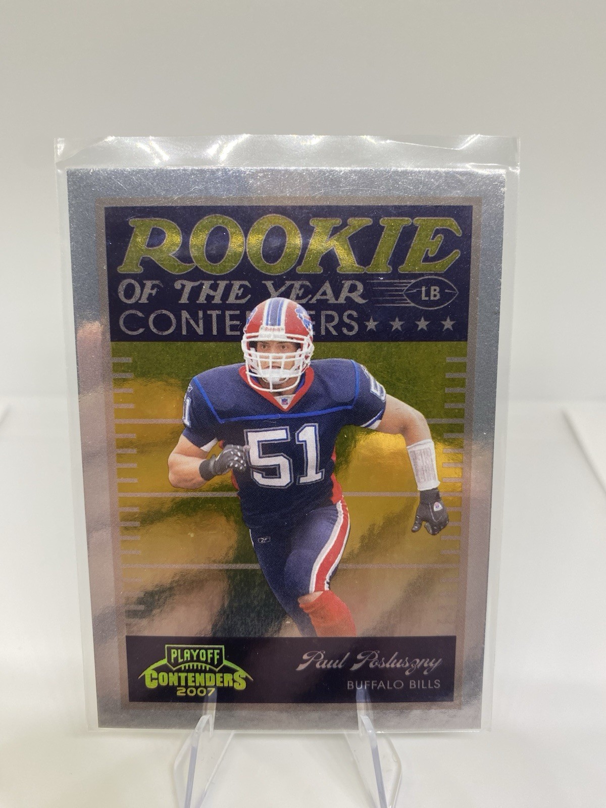 Paul Posluszny Playoff Contenders Rookie of the Year Contenders #ROY27 Gold