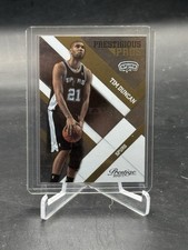 2010 Panini Prestige Tim Duncan Gold Foil Prestigious Pros /99 San Antonio Spurs