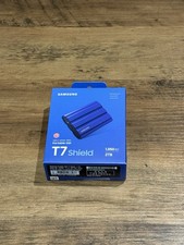 Samsung T7 Shield Portable SSD 2 TB - USB 3.2 Gen.2 External SSD Blue