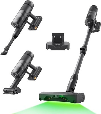 roborock H60 Ultra Akkustaubsauger 210AW 90min LED Flexrohr Tierhaare