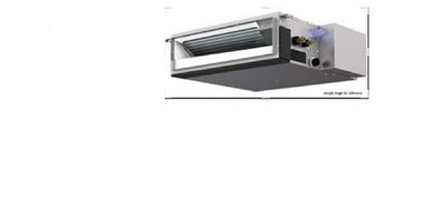 Mitsubishi Ceiling 0.5-Ton Low Static Ceiling-concealed ducted Indoor Unit