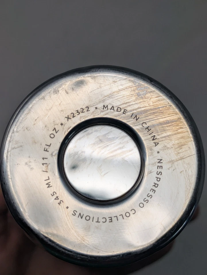 Nespresso Nomad Touch Travel Tumbler 11 fl oz Stainless Steel Mug Limited Ed. — 第 3/4 张图片