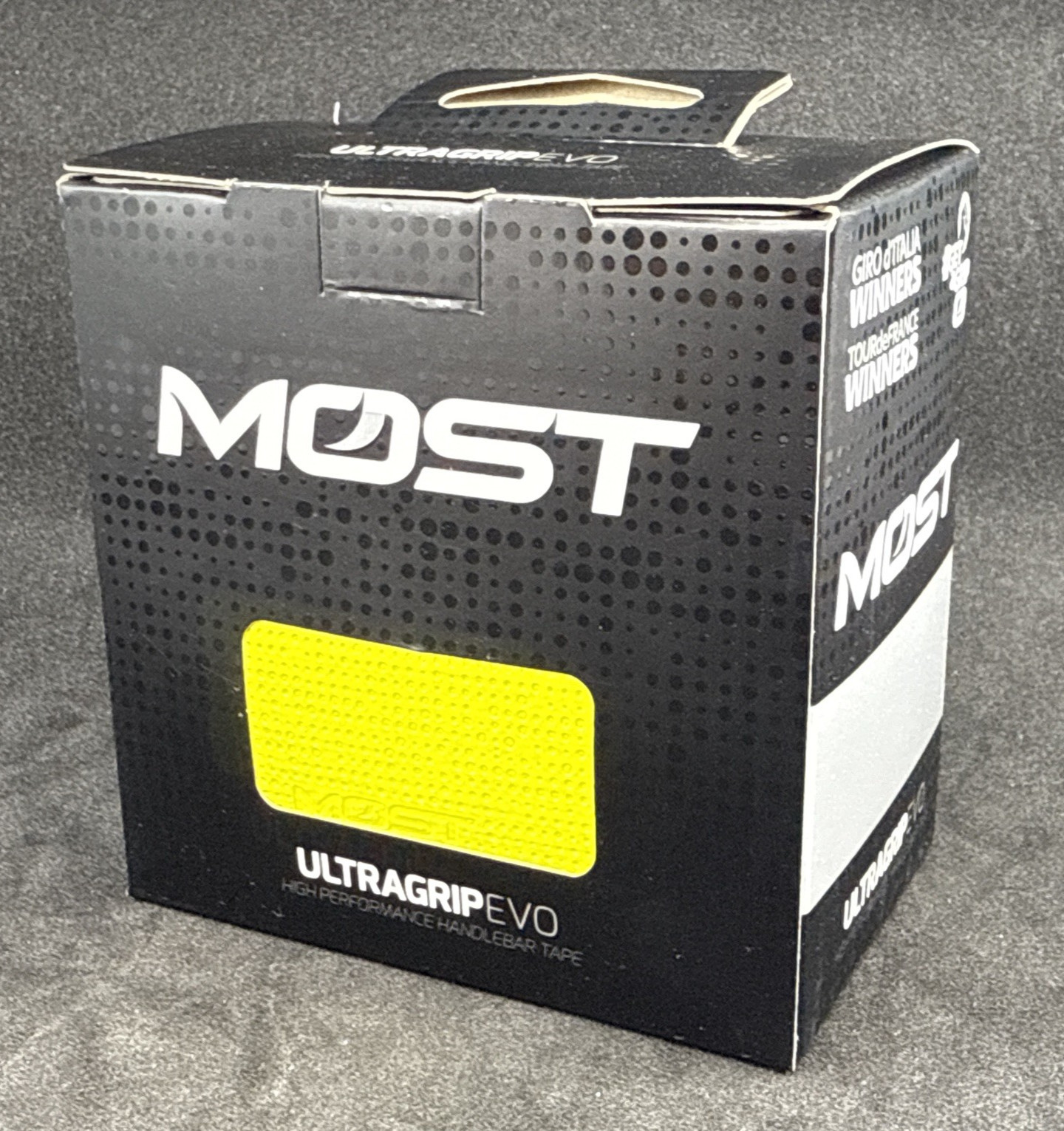 Pinarello MOST Ultragrip Evo 3mm Fluo Yellow Handlebar Tape Team Sky NEW IN BOX