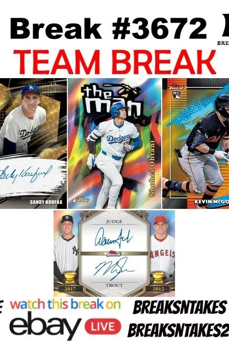Break #3672: 2026 Topps Finest Baseball Hobby CASE (8 BOX) Pick Your Team