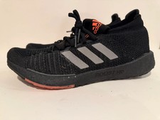 Used Men's Size 9 US Adidas EG0971 PulseBoost HD Core Black Signal Coral Shoes