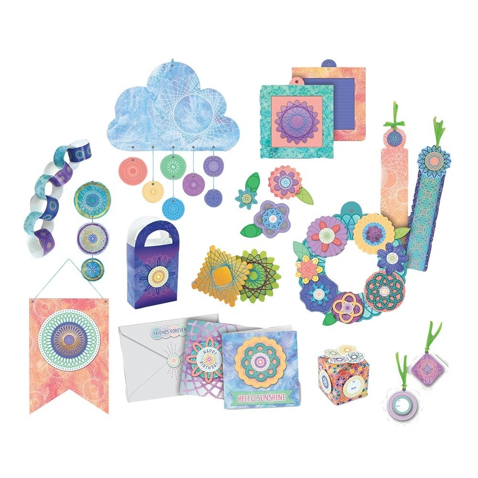 819441010314 Spirograph creative manual set Dante - Bild 4 von 4