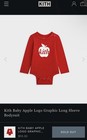 Brand New Kith Baby Apple Logo Bodysuit 12-18M Sold Out — photo 4