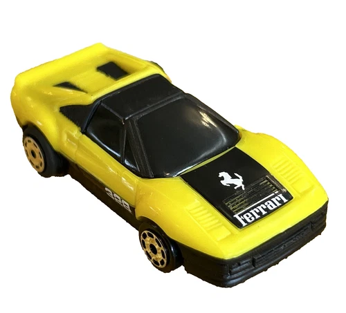 Vintage MBX Matchbox Ferrari 328 Burnin Key Cars yellow lesney