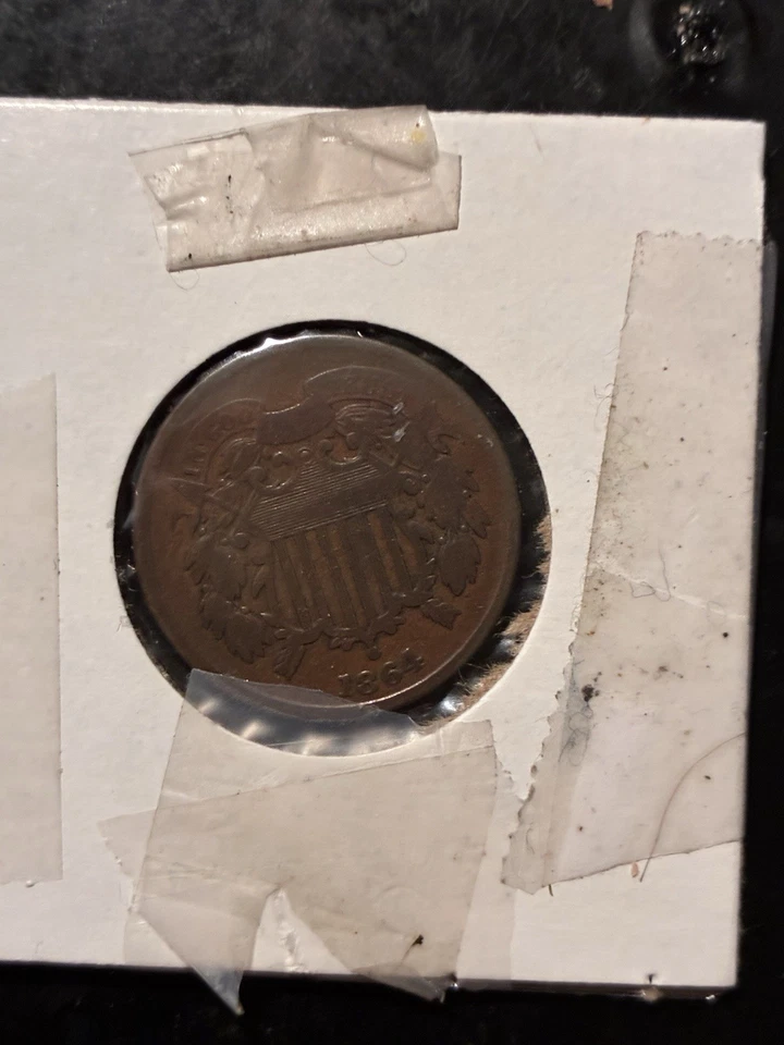 1864 Two Cent Copper - Image 4 of 4
