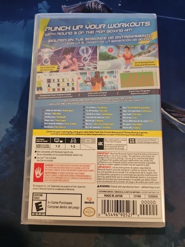 Fitness Boxing 3: Your Personal Trainer - Nintendo Switch **BRAND NEW** SEALED - Picture 2 of 3