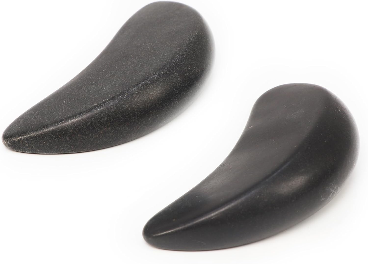 Master Massage 2-Piece Large Waning Moon Crescent Stone Set - Arc... 