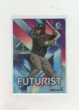 2021 Bowman Chrome Futurist Refractor CJ Abrams #FUT-CA