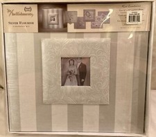 Wedding Scrapbook 12" x 12" New Gray/Silver/White