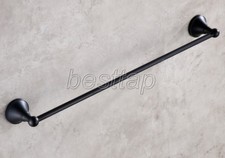 Oil Rubbed Bronze Wall Mounted Single Towel Rail Bar Bathroom Accessory sba853