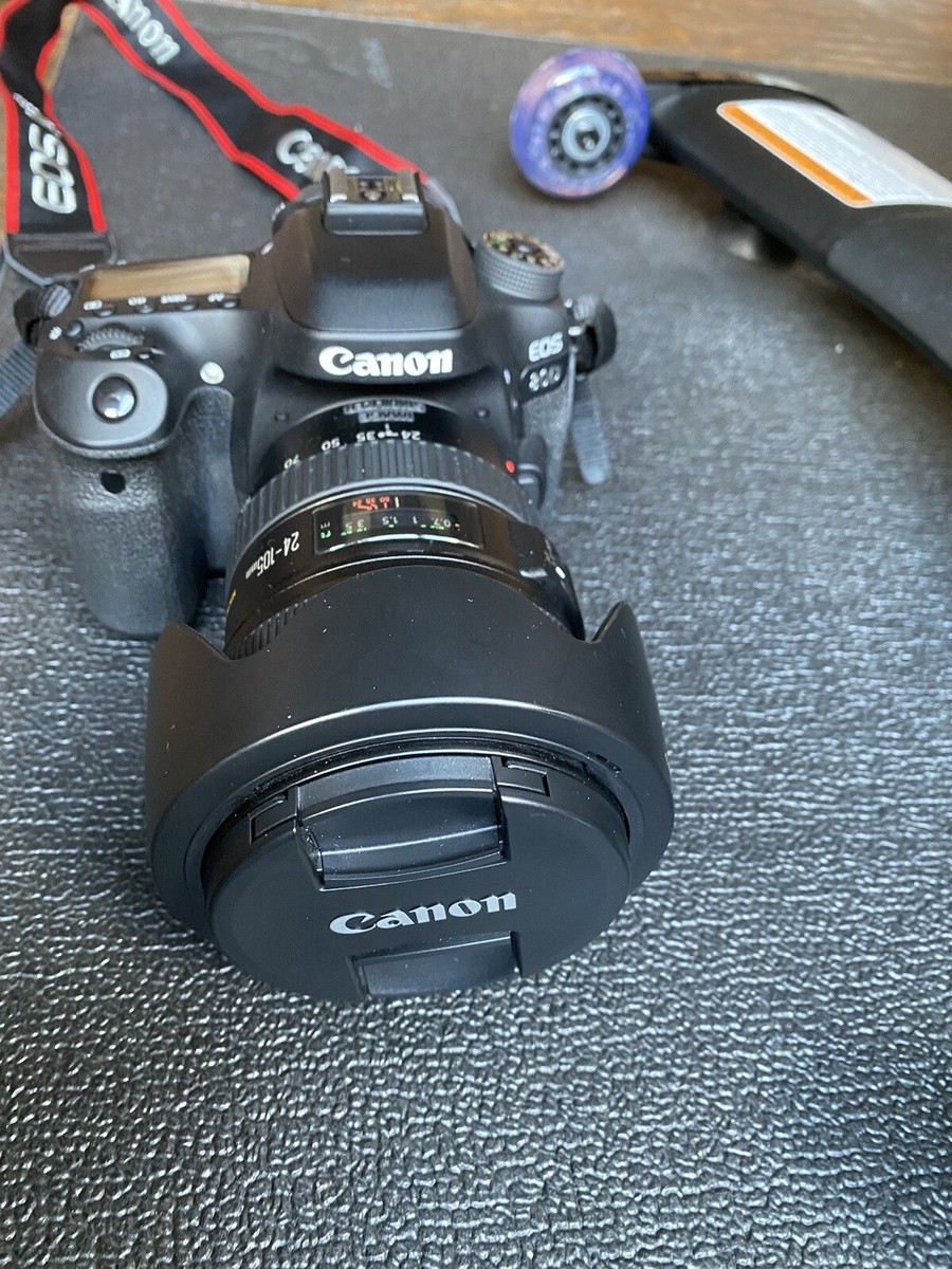Canon EOS 80D With Canon EF 24-105mm IS Lens. With Battery Canon EOS 80D With Canon EF 24-105mm IS Lens. With Battery