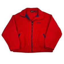 Vintage 90s Eddie Bauer Ebtek Fleece Zip Up Polar Jacket Size Small