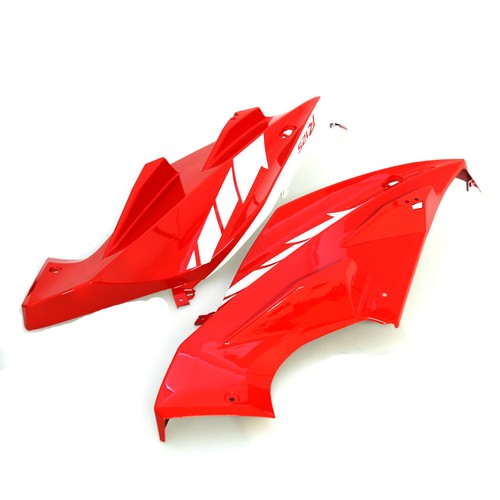 Rot/Weiss/Schwarz-Vollverkleidung mit Aufkleber für Yamaha YZF R125 08-13 RE06 - Picture 5 of 10