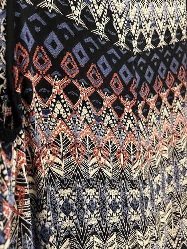 Vestido Nostalgia Para Mujer Mediano Midi Playa Multicolor Costero Vacaciones Viaje - Imagen 8 de 13