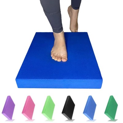 Soft Balance Pad TPE Yoga Mat Foam Exercise Pad Thick Balance Cushion Fitness