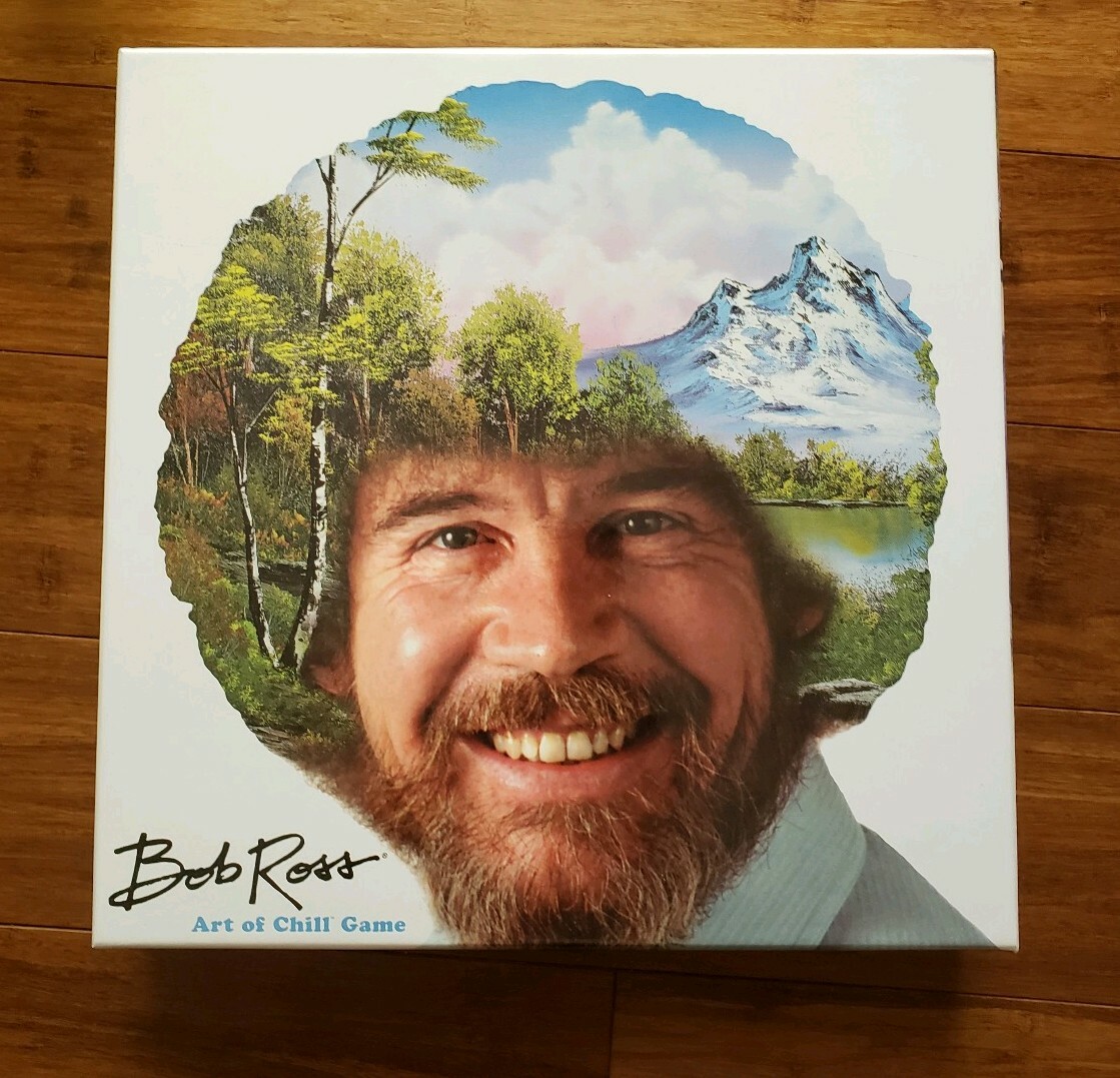 Bob Ross Art Of Chill Game - Opened But Never Used | eBay