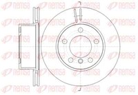 Remsa 2X Bremsscheibe Vorne Ø284 Mm BelüFtet FüR BMW 1Er F20 118I 116I F21 114I