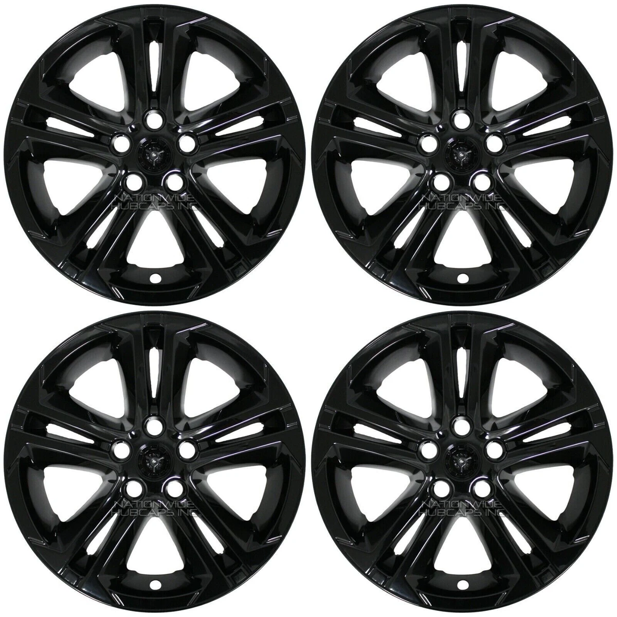 Black Chevrolet Cruze Wheel Skins Hubcaps 16