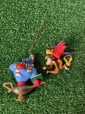 Vintage Hallmark Disney Genie & Boots Ornaments 1998