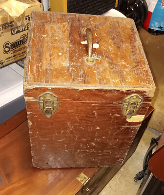 Vintage Stanley H258-A Router w/Guide & Cutters in HM Wood Box