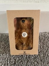 NIB New Steiff Club Member 2002 Cinnamon Bear Jointed 4" Mohair Mini