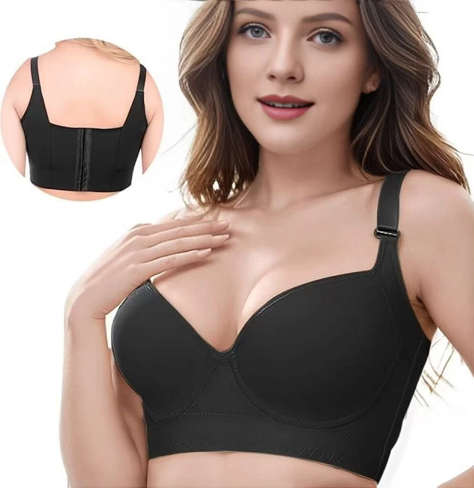 Women's Full-Coverage Boost Bra, Conceals Back Fat, Lifts, Sculpting Underwear - Image 3 of 4