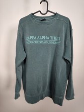 KAPPA ALPHA Theta Collegiate Texas Christian University Fraternity Sweatshirt M