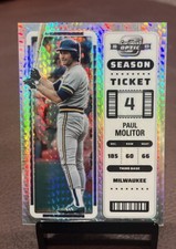 2023 Chronicles Baseball - PAUL MOLITOR *Contenders Optic Hyper Prizm!* /75 🔥