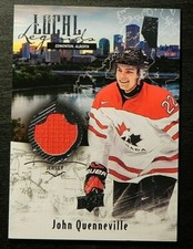 2016-17 16/17 Team Canada Juniors Local Legends Jersey LL-JQ John Quenneville