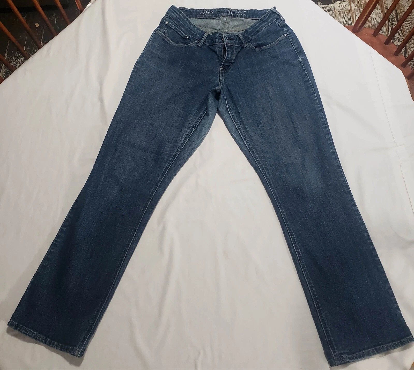 Levi's Supreme Curve Jeans bleu foncé bon état femme taille 30x31
