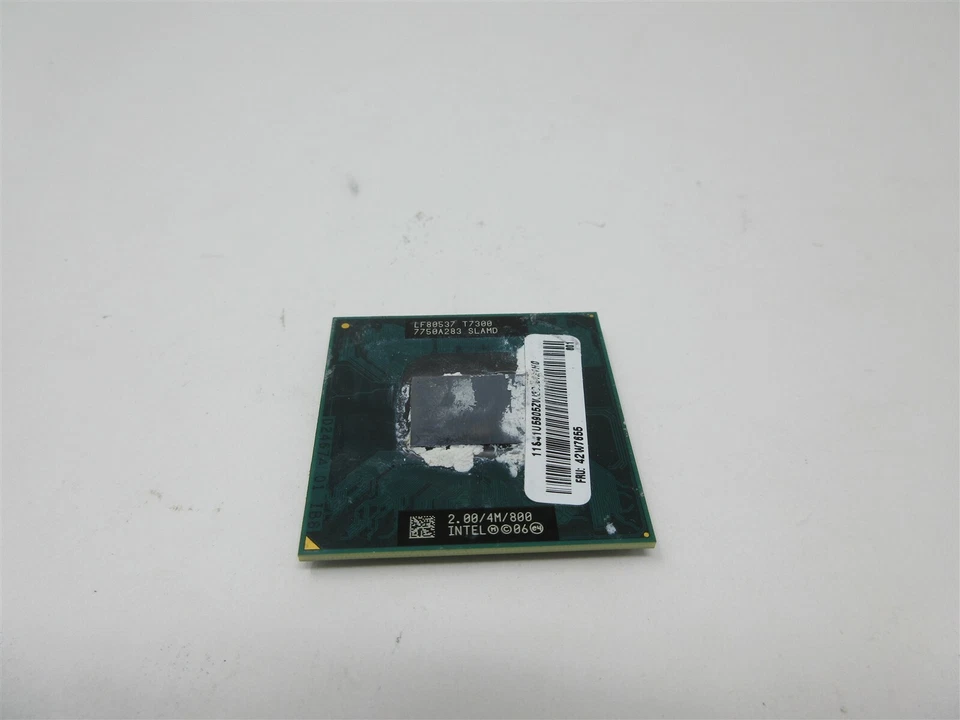 42W7655 Lenovo CPU Assembly Intel Core 2 Duo Processor T7300 (2.0 Ghz) "GRADE A" - Image 2 of 2