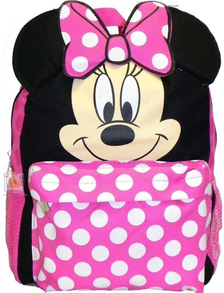 Mini Mouse Rear Face Minnie Mouse Pink Face