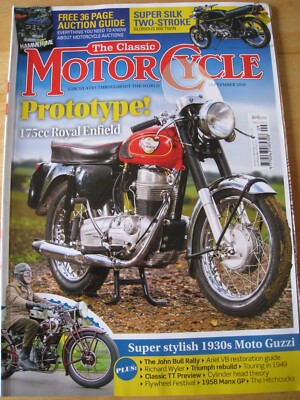 THE CLASSIC MOTORCYCLE MAGAZINE SEP 2018 SUPER SILK TWO-STROKE MOTO GUZZI MANX G
