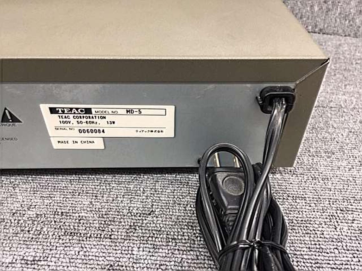 TEAC MD-5 | MiniDisc (MD) Deck in Good Condition | eBay
