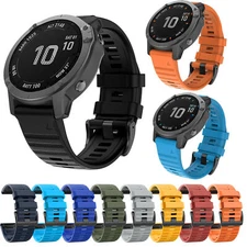 For Garmin Fenix 6X Fenix 5X Fenix 3 HR D2 Silicone Wristband Watch Strap Band