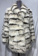 White Fox Jacket W/ Silver Fox Insert (385)