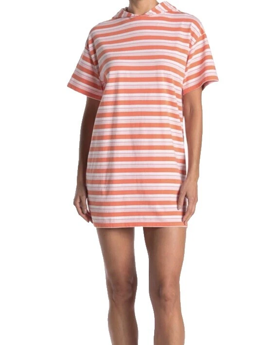 Striped Short Shirt Dresses