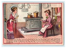 Diamond Dyes Inks Kitchen Scene Chas. G. Pettit & Co. Herkimer NY