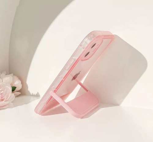 Shockproof Clear Stand Phone Case For iphone 15 Pro Max 14 12 11 SE 2022 7 8 - Picture 18 of 22