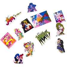 Jem And The Holograms 1980s Retro Stickers Water Resistant Decals 5 Pack