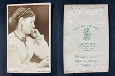 Beau, London, Miss Elizabeth Buston Vintage cdv albumen print CDV, albu print