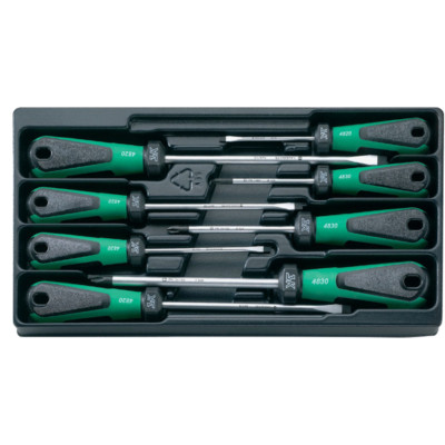 Stahlwille 96489210 4892 3K DRALL 8 pcs Slotted and Phillips Screwdriver Set