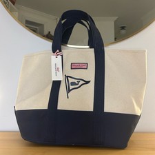 Nwt Vineyard Vines Cotton Canvas Tote