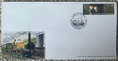 Classic Locomotives Birmingham 13th January 2004 ‘Large’ Dawn First Day Cover