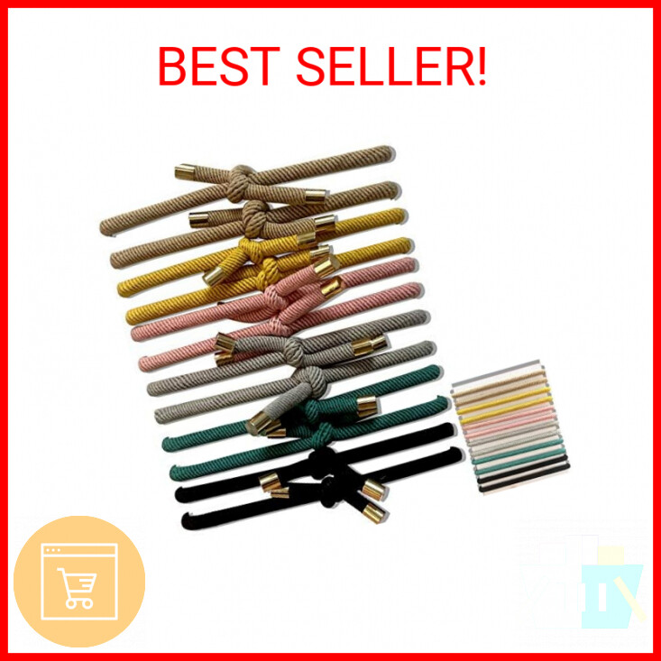 Durable SlideProof Knot Hair Ties for No-Slip Styling