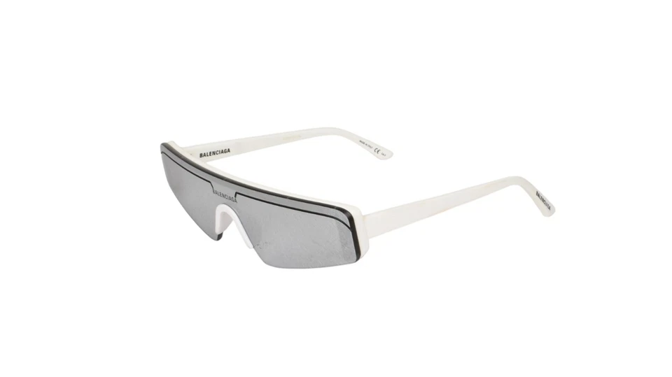 Gafas de sol Balenciaga para hombre protector espejado retro BB0003S, S1413 Foto 2 de 4